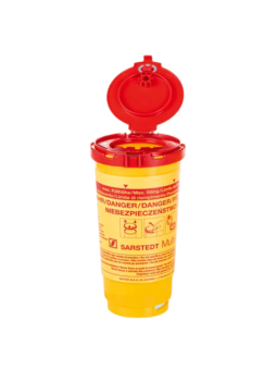Hazardous waste container...